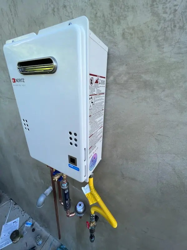 Tankless water heater installation for Brooksville homes